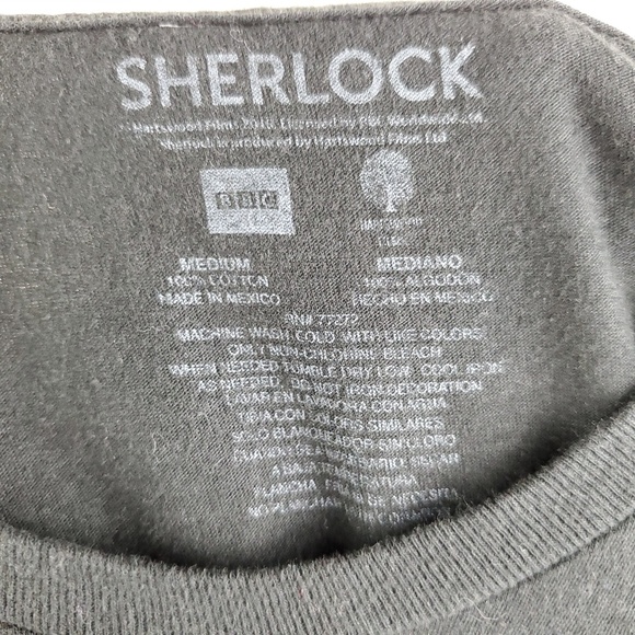 Sherlock High Functioning Sociopath T-Shirt Medium - Picture 3 of 3
